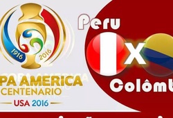 Trực tiếp Tứ kết Copa America: Peru vs. Colombia 