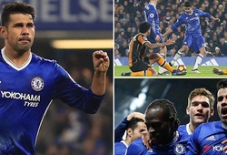 Video: Chelsea hạ gục Hull trong trận đấu thứ 100 của Diego Costa 