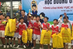 Video: Đào Huy tỏa sáng, Phú Đô giành vé vào VCK U13 Bóng đá học đường