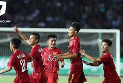Video diễn biến chính trận đấu giữa U.16 Việt Nam và U.16 Campuchia