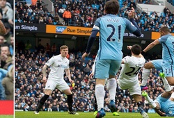 Video: Gabriel Jesus lập cú đúp, giúp Man City vượt qua Swansea 