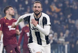 Video: Higuain lập công, Juventus ngắt mạch trận thắng của Roma