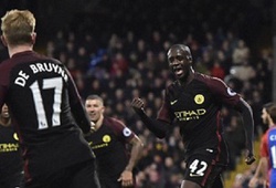 Video: Yaya Toure tỏa sáng, giúp Man City vượt qua Crystal Palace