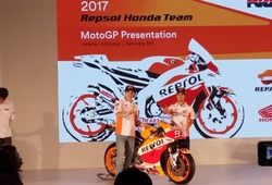 Repsol Honda ra mắt mẫu MotoGP mới
