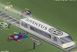 Con tàu Juventus đang tiến nhanh về “ga Scudetto”