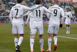 Real Madrid: BBC tăng, Ronaldo...giảm