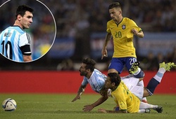 Argentina bị Brazil cầm chân: Không Messi là... vứt đi!