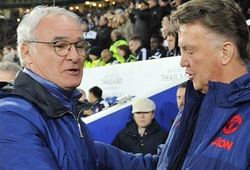 Ranieri và Van Gaal: Hai bộ mặt trái ngược