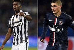 PSG dùng Verratti  “câu” Paul Pogba