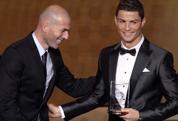 Ronaldo dẫn Zidane đi “chim chuột”