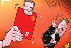 Tấm thẻ đỏ dành cho Mata làm hại Man Utd