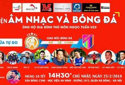 Bản tin bóng đá trong nước ngày 25/2/2018: Ca sĩ Tuấn Hưng đá bóng vì thủ môn U23 Việt Nam
