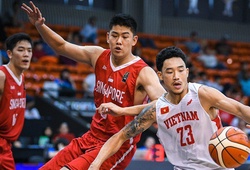 Nỗ lực tột cùng không đủ giúp bóng rổ Việt Nam hạ Singapore