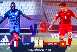 Sẽ là thành công nếu U20 Việt Nam ghi bàn vào lưới U20 Pháp