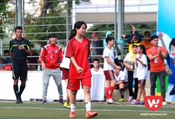 Nữ cầu thủ nhí độc nhất gây ấn tượng mạnh ở U13 bóng đá học đường