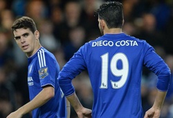Costa và Oscar suýt choảng nhau