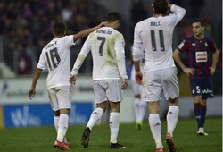 Eibar 0-2 Real Madrid: Ronaldo "thông nòng", Real bám đuổi Barca