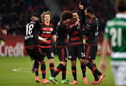 Video lượt về vòng 1/16 Europa League: Leverkusen 3-1 Sporting