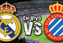 03h00 &#8211; Truyền hình trực tiếp: Real Madrid vs Espanyol
