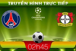 02h45 &#8211; 13/03 &#8211; Truyền hình trực tiếp:  PSG vs Leverkusen