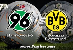 21h30- 22/03 &#8211; Truyền hình trực tiếp: Hannover vs Dortmund