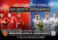 01h45- 02/04 &#8211; Truyền hình trực tiếp: Man Utd vs Bayern Munchen