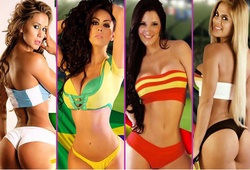 Sự quyến rũ của dàn Wags cổ vũ các đội tuyển tham dự World Cup 2014