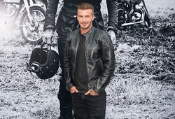 Nghề tay trái của sao: Beckham thiết kế áo khoác Belstaff