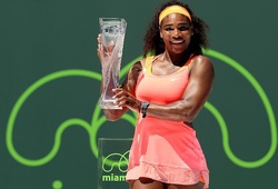 Serena Williams lần thứ 8 vô địch Miami Open: “Siêu Serena” “33” vẫn trẻ