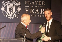 David De Gea – Cầu thủ xuất sắc nhất năm của Man Utd