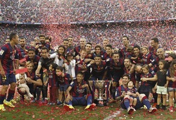 Chiêm ngưỡng lại 4 khoảnh khắc nâng cup của Barca, Bayern, Juventus và PSG