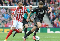 Stoke City 6-1 Liverpool: Gerrard nổ súng, Liver thảm bại trên sân Britannia