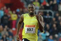 Usain Bolt trở lại đường đua