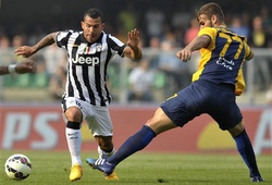 Hellas Verona 2-2 Juventus: Sút hỏng penalty, Tevez tạm biệt với danh hiệu cá nhân