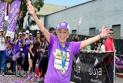Cụ bà từng bị ung thư máu lập kỷ lục marathon