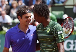 Gael Monfils 1-3 Roger Federer: Không có bất ngờ