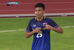 Phumichantuk mở tỉ số cho U23 Thái Lan