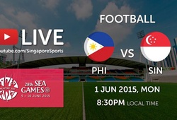Trực tiếp SEA Games 28: U23 Philippines vs U23 Singapore