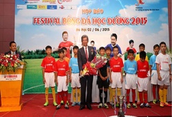 Festival bóng đá học đường 2015: Ngày hội của tuổi thơ