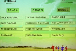 Lịch thi đấu vòng chung kết Festival bóng đá học đường U13 – Cup Yamaha 2015