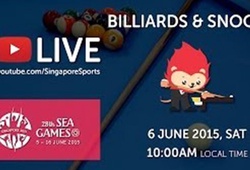 Trực tiếp SEA Games 28 môn billiards &#038; Snooker