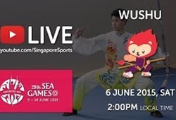 Trực tiếp Wushu SEA Games 28 ngày 6/6