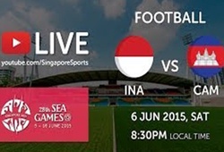 Trực tiếp bóng đá nam SEA Games 28: U23 Indonesia vs U23 Campuchia