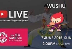 Trực tiếp Wushu SEA Games 28