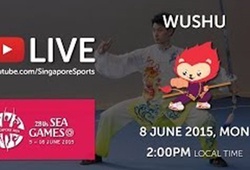 Trực tiếp Wushu ngày 8/6 SEA Games 28