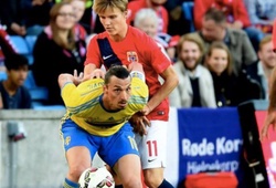Màn trình diễn của Martin Odegaard trong trận giao hữu với Thụy Điển