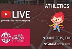 Trực tiếp điền kinh ngày 9/6 SEA Games 28