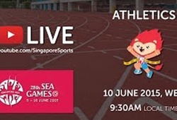 Trực tiếp điền kinh ngày 10/6 SEA Games 28