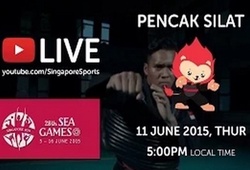 Trực tiếp Pencak Silat SEA Games 28 ngày 11/6