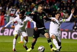 Mexico 0-0 Bolivia: Bất phân thắng bại